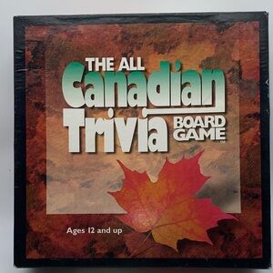 The All Canadian Trivia Board Game Vintage 1997